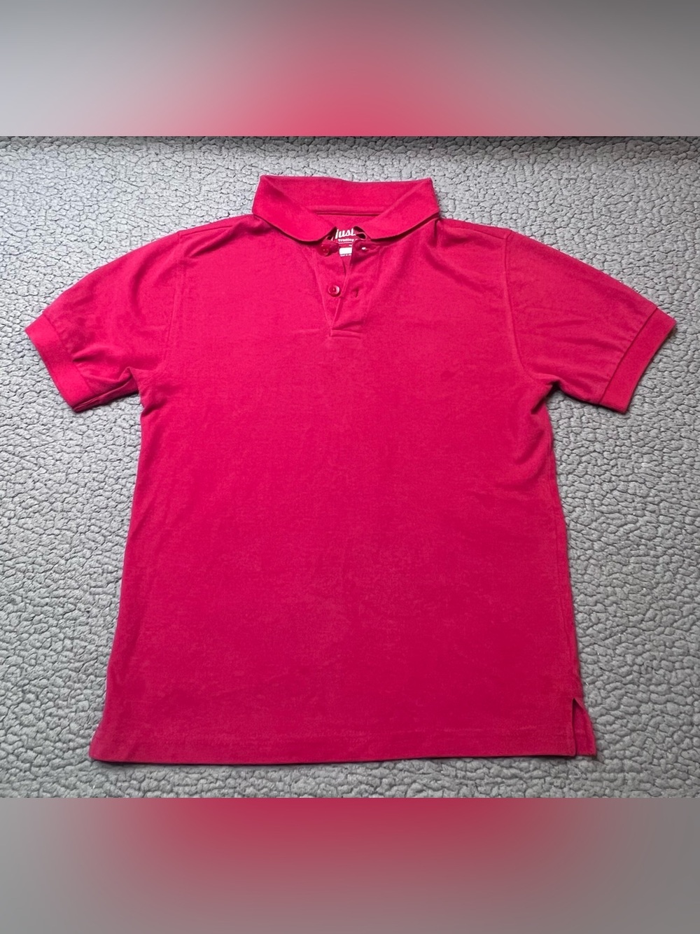 Austin Red School Uniform T Shirt Girls Size M 7/8